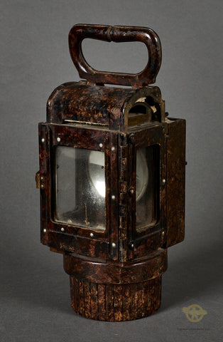WWII German Carbide Railroad Reichsbahn Lantern