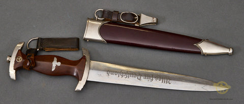 German WWII SA Dagger with 3-Piece Hanger by Tigerwerk***STILL AVAILABLE***