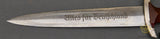 German WWII SA Dagger with 3-Piece Hanger by Tigerwerk***STILL AVAILABLE***