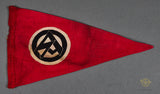 German WWII Small SA Pennant