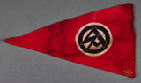German WWII Small SA Pennant