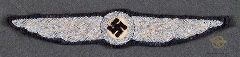 German WWII DLV Air Sports Association Pilot’s Insignia