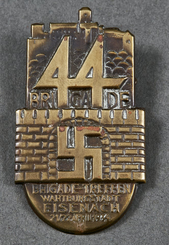 German WWII SA Brigade 44 Wartburgurgstadt Eisenach Tinnie