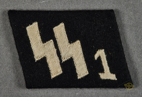 Veteran Bring Back German WWII Allgemeine SS Collar Tab for First SS Standarte Deutschland