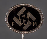 German WWII SS Contributing Member Stick Pin