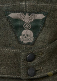 German WWII Waffen SS Enlisted Man’s Mountain Troops Field Cap