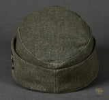 German WWII Waffen SS Enlisted Man’s Mountain Troops Field Cap