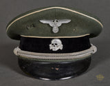 Waffen SS Officer Visor Cap