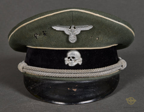 Waffen SS Officer Visor Cap