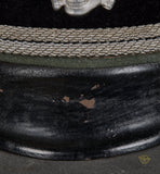 Waffen SS Officer Visor Cap