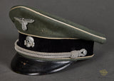 Waffen SS Officer Visor Cap