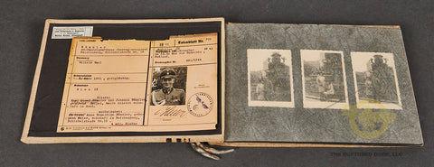 German WWII SS Wedding Photo Album