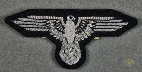 Rare German WWII Flat Wire SS Sleeve Eagle
