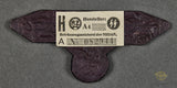 Rare German WWII Flat Wire SS Sleeve Eagle