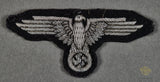 Rare German WWII Flat Wire SS Officer’s Sleeve Eagle