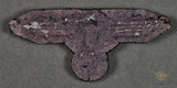 Rare German WWII Flat Wire SS Officer’s Sleeve Eagle