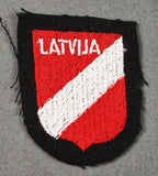 German WWII Veteran Bring Back Sleeve Shield for 15.Waffen Grenadier Division