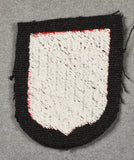 German WWII Veteran Bring Back Sleeve Shield for 15.Waffen Grenadier Division