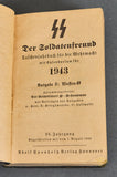 German WWII SS 1943 Soldatenfreund Taschenjahrbuch