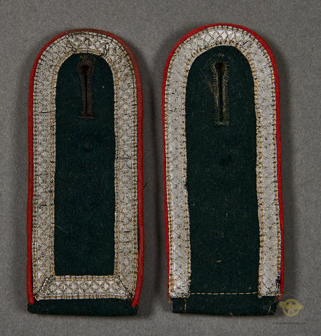 German WWII Army NCO Slip On Artillery Shoulder Boards
