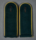 German WWII Army Signals Set of Slip on EM Shoulder Boards