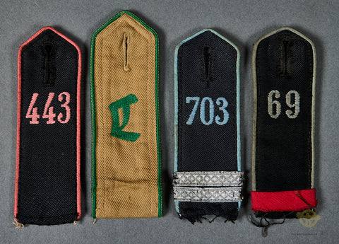 German WWII Early HJ Lot of Sew in Shoulder Boards