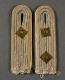 German WWII Army Infantry Captain Sew In Shoulder Boards