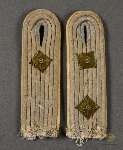German WWII Army Infantry Captain Sew In Shoulder Boards