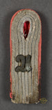 German WWII Single Slip On Shoulder Board for Panzerjäger Units