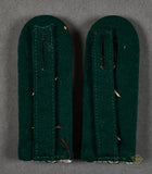 Third Reich RAD Slip On Shoulder Board Set for Capt