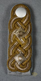 German WWII Single SS Obergruppenführer Shoulder Board