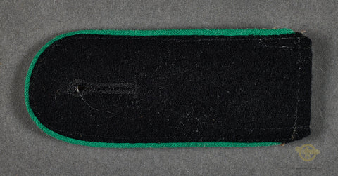German WWII Single Slip On Shoulder Board for Waffen SS Mountain Troop