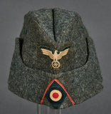 German WWII Army Panzer M34 Style Side Cap