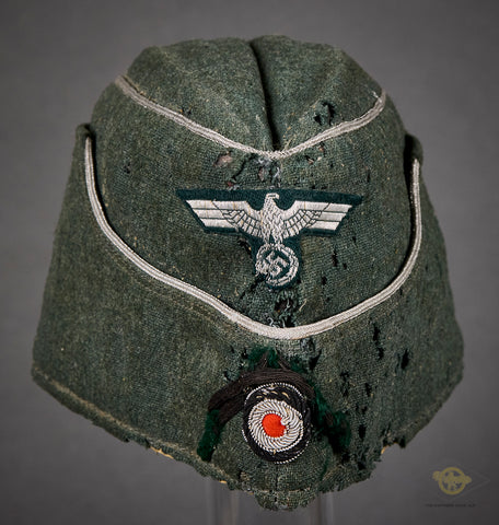 WWII German Army Officer Side Cap