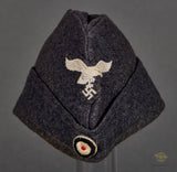 WWII German Luftwaffe Side Cap