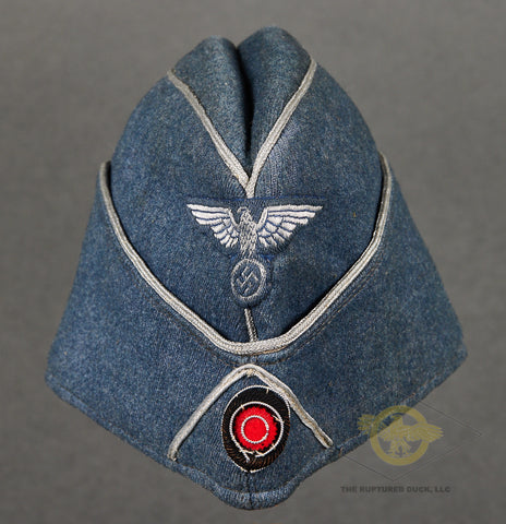 Third Reich Bahnschutzpolizei Officer Side Cap