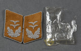 German WWII Luftwaffe 1st Lieutenant Signal’s Collar Tab Set