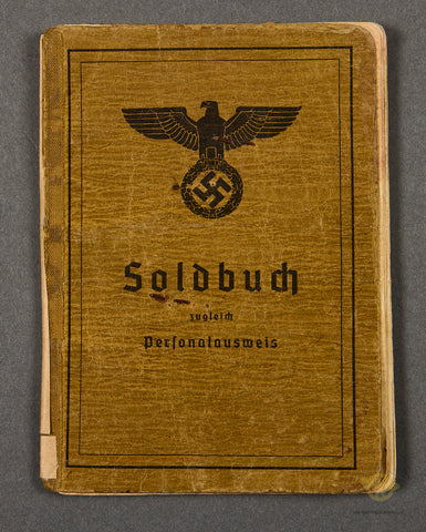 WWII German Army Soldbuch