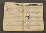 WWII German Army Soldbuch
