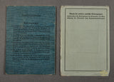 WWII German Luftwaffe Soldbuch and Drivers License