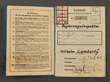 WWII German Luftwaffe Soldbuch and Drivers License