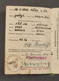 WWII German Luftwaffe Soldbuch and Drivers License