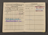WWII German Luftwaffe Soldbuch and Drivers License