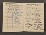 WWII German Luftwaffe Soldbuch and Drivers License