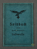 WWII German Luftwaffe Soldbuch