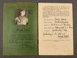 German WWII SA Leistungsbuch
