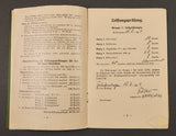 German WWII SA Leistungsbuch