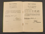 German WWII SA Leistungsbuch