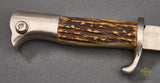 German Army WWII Short Model Stag Handle Dress Slotted Bayonet ***STILL AVAILABLE***