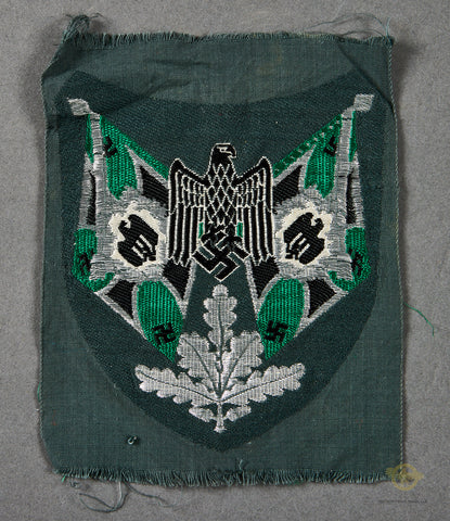 WWII German Army Mountain Troop Standard Bearer Sleeve Patch